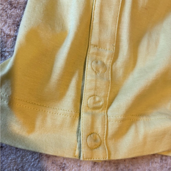AKRIS Punto Yellow Sleeveless Top Size 12 - Picture 5 of 6